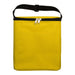 Daily Grind Pack - A yellow zippered tote bag with a black strap and a front pocket. It has a simple, solid design.