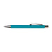 Expo Essentials Pack - A turquoise ballpoint pen with a metallic clip and a sleek design.