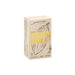 The Big Indulge - A box of drinking chocolate with a light beige background, featuring illustrations of cocoa pods. It has a logo.