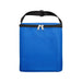 The Gone Fishing Pack - A blue insulated cooler bag with a zip closure and a carrying strap, featuring a front pocket and a logo.