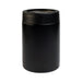 The Knock Off for Christmas Pack - A black drink bottle with a sleek design and a silver interior. It features a logo on one side.