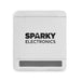 Tech Pack Connect - A white promotional product with a logo, featuring a simple rectangular design and a grey accent at the bottom.