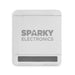 Tech Pack Connect - A white tech pack with a grey logo and a slot at the bottom, designed for electronic accessories.