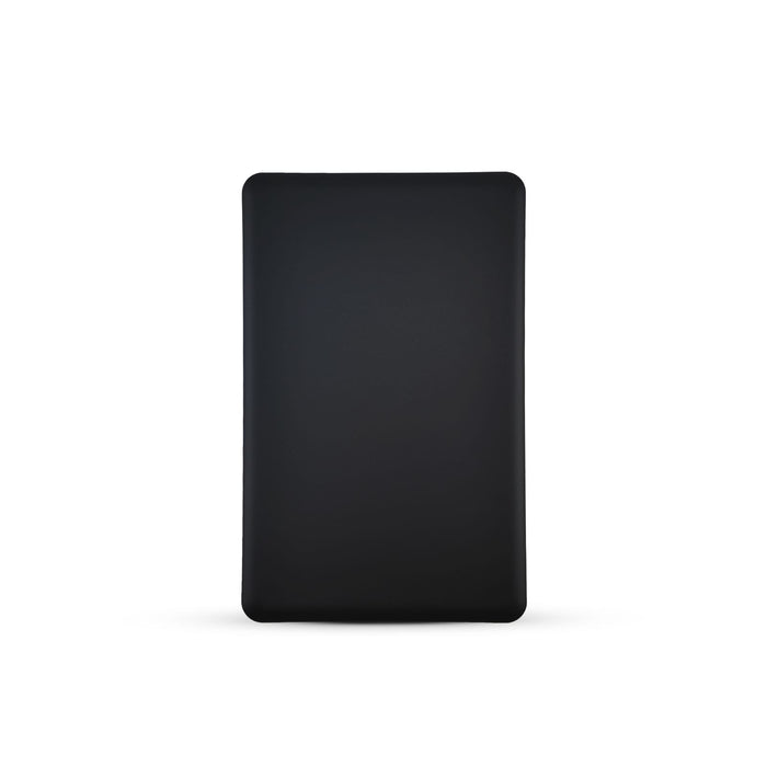 Axial by Nomis Solid State Power Bank - A solid-state power bank in a sleek black design with rounded edges and a minimalist appearance.