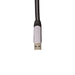 Volt Combo Cable - A charging cable with a gray USB connector and a braided black exterior.