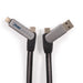 Volt Combo Cable - A charging cable with a braided design, featuring grey connectors and a branding logo.