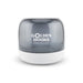 Dazzle RGB Speaker - A grey and white speaker with a rounded design and a logo on the front.