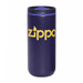 The Siena 450ml Vacuum Tumbler - A drink bottle featuring a dark purple finish, with a logo on the side and a secured lid.