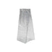Icy Bags - Medium - A clear medium cooler bag with a structured design and shoulder straps. It has a simple, minimalistic appearance.