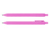 Virgo Ball Point Pen - A pink ballpoint pen with a smooth finish and clip, featuring a sleek design and a logo.