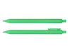 Virgo Ball Point Pen - A pair of green ballpoint pens, featuring a smooth design and clip for convenience, with a logo on one pen.
