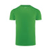 Men's Run Active Tee - A green men's T-shirt with a round neck and short sleeves, featuring a logo.