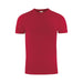 Men's Printer 160 Tee - A red men's t-shirt with a classic crew neckline and short sleeves. It features a branding logo.