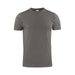 Men's Printer 160 Tee - A grey men's t-shirt with a round neck and short sleeves, featuring a subtle logo on the label.