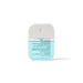 Scented 35ml Spray Sanitiser - A 35ml spray sanitiser in a clear container with a white top, featuring a light blue liquid inside.