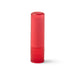 Twist Lip Balm - A red Twist Lip Balm container with a smooth, cylindrical design and a twist-up base.