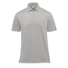 Men's Sonora H2X-Dry Polo - A light grey men's polo shirt with a classic collar and short sleeves, featuring a logo on the chest.