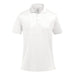 Men's Monterey Polo - A white men's polo shirt featuring a classic collar and a logo on the chest.