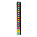 30cm Popper Ruler - A 30cm popper ruler featuring a colourful abstract design with multiple popping buttons along the side.