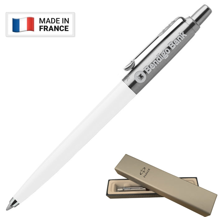 Metal Pen Ballpoint Parker Jotter Originals White - Custom Promotional Product