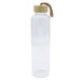 Vidro 750ml Bottle - A drink bottle made of clear glass with a bamboo lid and a rope handle.
