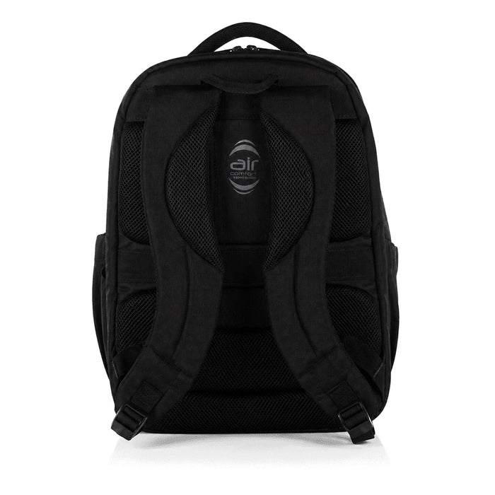Samsonite Xenon 3.0 Backpack 31L - A black Samsonite Xenon 3.0 backpack featuring padded straps and a logo. The backpack has a sleek, ergonomic design.