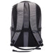 Swissdigital Commander Backpack - A grey Swissdigital Commander Backpack featuring padded, breathable straps and a sleek design.