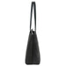 Swissdigital Arosa Tote Bag - A sleek black tote bag with long handles, featuring a modern design and a subtle logo.