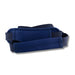 Aero Neoprene Bottle Carrier - A drink bottle carrier in dark blue neoprene with a sturdy strap for easy carrying, featuring a logo.