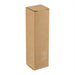 Rechargeable 1200mah Flashlight - A tall, brown cardboard box with a simple design, designed for packaging a product.