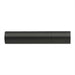 Rechargeable 1200mah Flashlight - A sleek black rechargeable flashlight with a cylindrical design, featuring a branding logo.