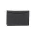 Thread Bifold Wallet - A black bifold wallet with a sleek design and one external pocket. It features a simple, unembellished style.