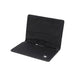 Thread Bifold Wallet - A black bifold wallet with multiple card slots and a textured finish, featuring a small logo.