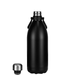 Trekk Cove 1.5 L Vacuum Insulated Stainless Steel Bottle - A drink bottle with a matte black finish, featuring a stainless steel cap and sturdy design.