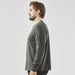Men's Settebello L/S Tee - A long-sleeve T-shirt in a dark green colour, featuring a fitted silhouette and a logo on the side.