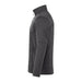 Men's Joris Eco Waterproof Softshell Jacket - A grey softshell jacket featuring a zip-up front, high collar, and side pockets. It includes a logo.