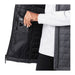 Women's Telluride Lightweight Packable Insulated Puffer Vest - A black insulated puffer vest with an interior pocket for a phone or small items. Features a quilted design.