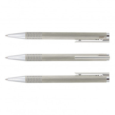 Lamy Logo Pen - Brushed Steel