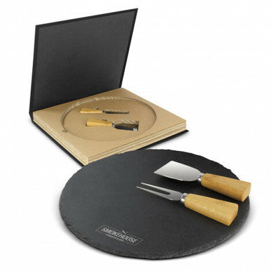 Montrose Slate Cheese Board Set