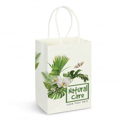 Small Paper Carry Bag - Full Colour Print