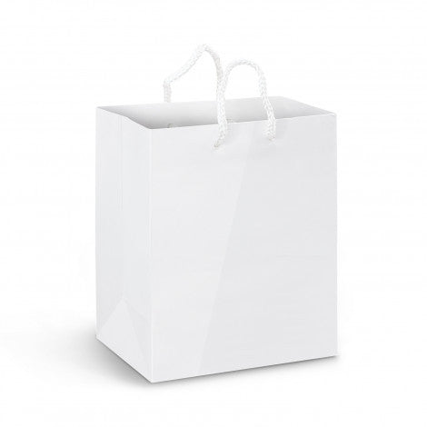 Medium Laminated Paper Carry Bag - Full Colour Print