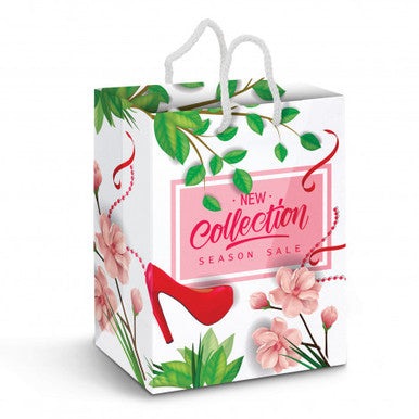 Large Laminated Paper Carry Bag - Full Colour Print