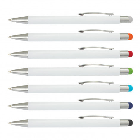 Lancer Stylus Pen - White Barrel