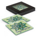 Venice Glass Coaster Set of 2 Square - Full Colour Print