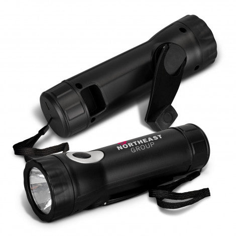 Dynamo Rechargeable Torch - Custom Promotional Product