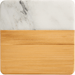 Marble and Bamboo Coaster