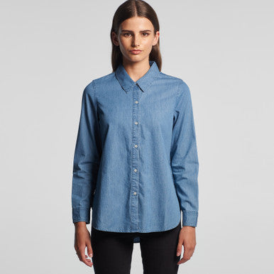 AS Colour Womens Blue Denim Shirt