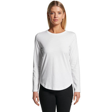 AS Colour Womens Curve Long Sleeve Tee