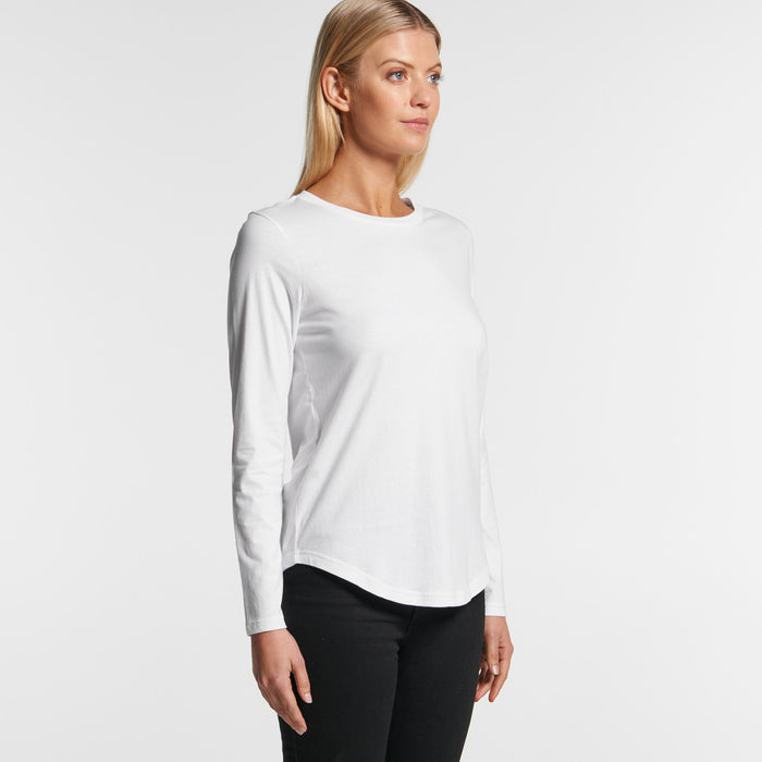 AS Colour Womens Curve Long Sleeve Tee