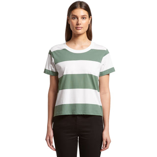 AS Colour Womens Wide Stripe Tee